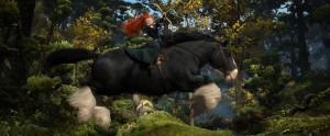 A frame From Pixar's Brave 